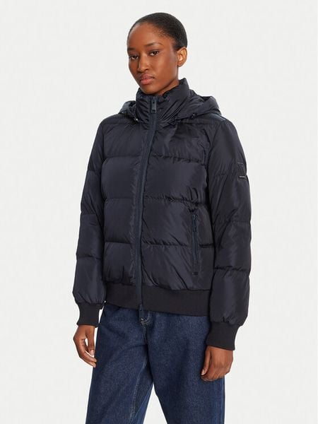Armani Exchange Kurtka puchowa XW000228 AF12286 UB100 Granatowy Regular Fit. Niebieskie kurtki Armani Exchange, xl, bez wzorów, z puchu, bez kaptura. Za 1,259.00 zł.