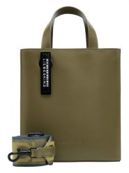 LIEBESKIND BERLIN Skórzana torebka "Paperbag S" w kolorze khaki - 22 x 25 x 11,5 cm rozmiar: onesize. Brązowe torebki klasyczne Liebeskind Berlin, bez wzorów, z materiału, przez ramię, bez dodatków. Za 406.95 zł.