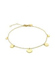 Liebeskind Bransoletka na kostkę z zawieszkami rozmiar: onesize. Żółte bransoletki Liebeskind, ze stali. Za 217.53 zł.