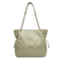 Torebka Nine West. Zielone shopper bag Nine West, bez wzorów, bez dodatków. Za 349.99 zł.