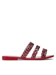 Melissa Klapki Feel + Camila Coutinho 33568 Bordowy. Czerwone klapki Melissa, bez wzorów, z tworzywa sztucznego, bez obcasa, bez zapięcia. Za 269.99 zł.