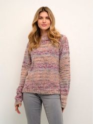 Cream Sweter Crvinnah Knit 10611840 Kolorowy Straight Fit. Swetry Cream, s, bez wzorów, z syntetyku, bez ramiączek. Za 179.99 zł.