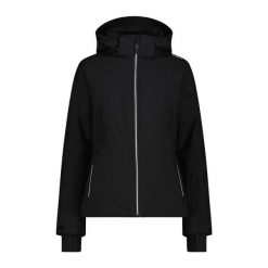 Damska bluza z kapturem na zamek CMP. Czarne bluzy z kapturem CMP, na zimę, xs, bez wzorów, z lycry, z kapturem, narciarskie. Za 419.70 zł.