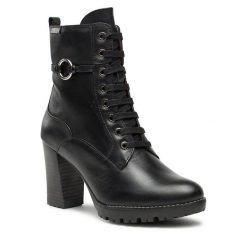 Botki Pikolinos. Czarne botki Pikolinos, bez wzorów, bez obcasa, na słupku, bez zapięcia. Za 579.99 zł.