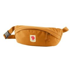 Saszetka Fjallraven Ulvo Hip Pack Medium - red gold. Brązowe nerki i saszetki Fjällräven, bez wzorów, z nylonu, klasyczne, duże, bez dodatków. Za 219.99 zł.