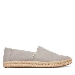 Espadryle Toms. Szare espadryle TOMS, bez wzorów, bez obcasa. Za 319.99 zł.