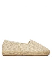DeeZee Espadryle 8-626-2 Beżowy. Brązowe espadryle DeeZee, bez wzorów, z materiału, bez obcasa. Za 119.99 zł.