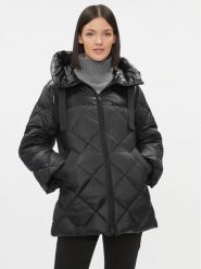 Marella Kurtka puchowa Stadio 2334860339200 Czarny Regular Fit. Czarne kurtki Marella, na zimę, bez wzorów, z puchu, bez kaptura. Za 1,549.00 zł.