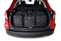 Torby Do Bagażnika Honda Hr-V 2015-2018 4Szt Kjust. Czarne torby podróżne KJUST, bez wzorów, z kauczuku. Za 1,203.00 zł.