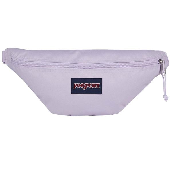 Torebka nerka sportowa damska Swing Waistpack pojemność 4 L. Fioletowe nerki i saszetki Jansport, bez wzorów, casualowe, bez dodatków. Za 69.99 zł.
