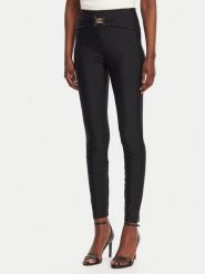 Liu Jo Sport Legginsy 0000304989469 Czarny Slim Fit. Czarne legginsy Liu Jo Sport, bez wzorów, z syntetyku, sportowe. Za 429.99 zł.