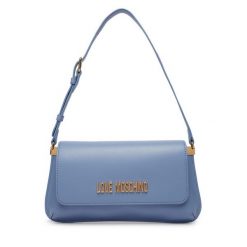 Torebka LOVE MOSCHINO. Niebieskie torebki klasyczne Love Moschino, bez wzorów, klasyczne, bez dodatków. Za 749.99 zł.