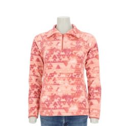 Second life - Columbia bluza polarowa damska - Jak nowy. Czerwone bluzy bez kaptura Columbia, l, bez wzorów, z materiału, bez kaptura, trekkingowe. Za 106.46 zł.