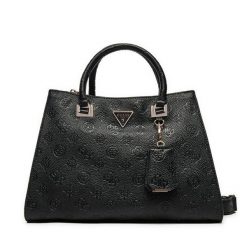 Torebka Guess. Czarne torebki klasyczne Guess, z aplikacjami, klasyczne, bez dodatków. Za 449.99 zł.
