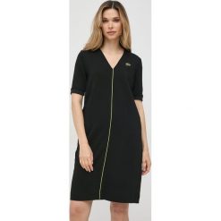 Karl Lagerfeld sukienka kolor czarny mini prosta. Czarne sukienki KARL LAGERFELD, na co dzień, bez wzorów, z tkaniny, bez kołnierzyka, bez ramiączek, mini, proste. Za 1,149.90 zł.