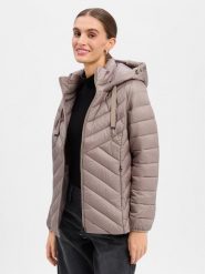 S.Oliver Kurtka pikowana dla kobiet Kobiety beżowy|szary, 38. Brązowe kurtki S.Oliver, s, bez wzorów, eleganckie, bez kaptura. Za 399.95 zł.