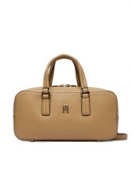 Tommy Hilfiger Torebka Th Daily Crossover AW0AW18378 Brązowy. Brązowe torebki klasyczne Tommy Hilfiger, bez wzorów, ze skóry, bez dodatków. Za 649.99 zł.