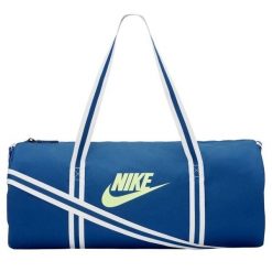 Nike torba sportowa Heritage Retro Bag DB0492-480 niebieski. Niebieskie torby sportowe Nike, bez wzorów. Za 99.00 zł.