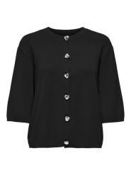 ONLY Kardigan w kolorze czarnym rozmiar: S. Czarne swetry ONLY, s, bez wzorów, bez ramiączek. Za 101.94 zł.