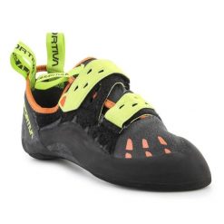 Buty wspinaczkowe La Sportiva Tarantula Carbon Lime Punch 40R900729 szare. Szare buty treningowe bez wzorów, z gumy, bez zapięcia, wspinaczkowe. W wyprzedaży za 640.44 zł.