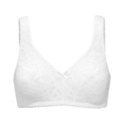 Cellbes Biustonosz biały female biały 75B. Białe biustonosze sportowe Cellbes, bez wzorów, z koronki. Za 79.00 zł.