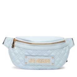 Nerka LOVE MOSCHINO. Niebieskie nerki i saszetki Love Moschino, bez wzorów, bez dodatków. Za 679.99 zł.