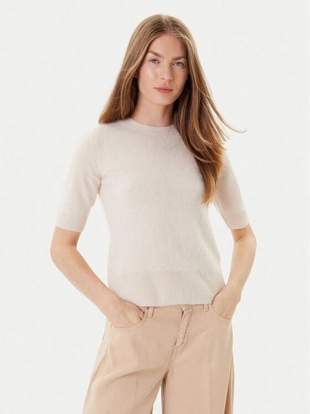 Marella Sweter Jim 2523366075 Écru Regular Fit. Swetry Marella, m, bez wzorów, z kaszmiru, bez ramiączek. Za 899.99 zł.