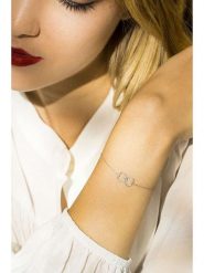 DIAMOND & CO Złota bransoletka "Akam" z diamentami rozmiar: onesize. Szare bransoletki Diamond & Co, z diamentem, złote. Za 1,087.99 zł.