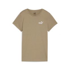 Puma Koszulka Ess+ Embroidery 84833167. Brązowe t-shirty sportowe Puma, xl, bez wzorów, bez ramiączek. Za 61.99 zł.