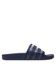 Adidas Klapki Adilette IF3703 Granatowy. Niebieskie klapki adidas, bez wzorów, z tworzywa sztucznego, sportowe, bez obcasa, bez zapięcia. Za 149.99 zł.