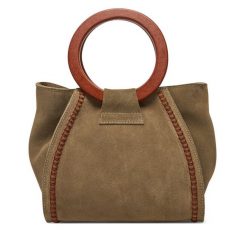 Torebka Unisa. Zielone torebki klasyczne Unisa, bez wzorów, klasyczne, bez dodatków. Za 259.99 zł.