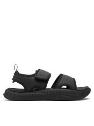 Puma Sandały Softridepro Sandal 24 395429-01 Czarny. Czarne sandały Puma, bez wzorów, ze skóry, bez obcasa, na płaskiej podeszwie, bez zapięcia. Za 159.99 zł.