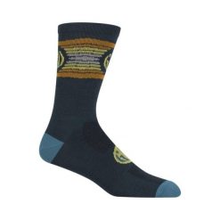 Skarpety wełniane Giro Seasonal Merino. Niebieskie skarpetki GIRO, bez wzorów, z wełny. Za 94.50 zł.