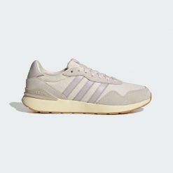 Buty Run 60s 4.0. Białe buty do biegania adidas, bez wzorów, bez zapięcia, do biegania. Za 259.00 zł.