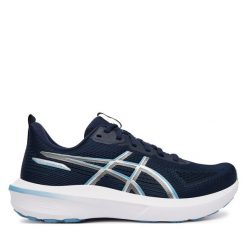 Buty do biegania Asics. Niebieskie buty do biegania ASICS, bez wzorów, bez zapięcia, do biegania. Za 589.99 zł.