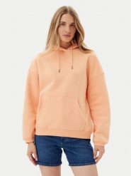Volcom Bluza Stone Heart Up B4112509 Pomarańczowy Oversize. Brązowe bluzy Volcom, s, bez wzorów, z bawełny, bez kaptura. Za 189.99 zł.