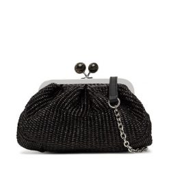 Torebka Weekend Max Mara. Czarne kopertówki Weekend Max Mara, bez wzorów, wizytowe, bez dodatków. Za 1,049.00 zł.