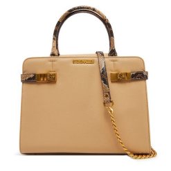 Torebka Steve Madden. Brązowe torebki klasyczne Steve Madden, bez wzorów, bez dodatków. Za 359.99 zł.