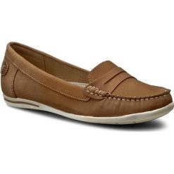 Mokasyny LASOCKI - WI20-215331 Camel. Brązowe mokasyny Lasocki, z nubiku. Za 139.99 zł.