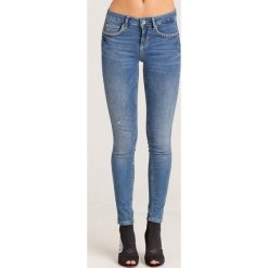 JEANSY divine slim fit LIU JO. Niebieskie jeansy Liu Jo, bez wzorów, z bawełny. Za 359.40 zł.