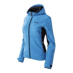 Kurtka damska Softshell Brugi 2NEA - błękitna, Rozmiar M. Niebieskie kurtki Brugi, na jesień, m, bez wzorów, z dzianiny. W wyprzedaży za 179.99 zł.