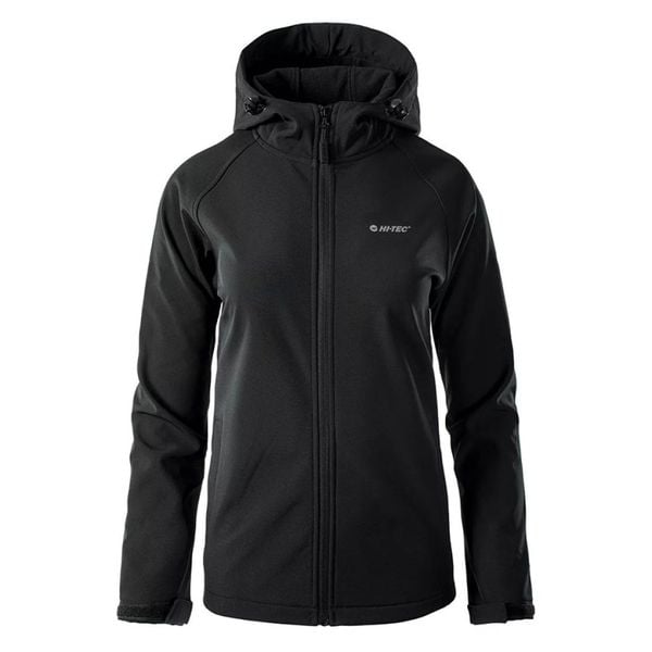 Kurtka damska Softshell Hi-Tec Lady Neti - czarna, Rozmiar S. Czarne kurtki Hi-tec, l, bez wzorów, z dzianiny. Za 119.99 zł.