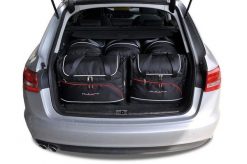 Torby Do Bagażnika Audi A6 Allroad 2011-2017 5Szt Kjust. Czarne torby podróżne KJUST, bez wzorów, z kauczuku. Za 1,581.00 zł.