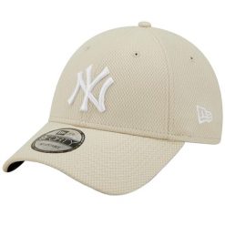Czapka New Era Ny Yankees, Dla obu płci. Białe czapki z daszkiem New Era, bez wzorów, z bawełny. Za 94.90 zł.