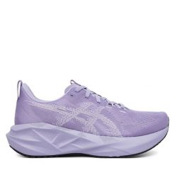 Buty do biegania Asics. Fioletowe buty do biegania ASICS, bez wzorów, bez zapięcia, do biegania. Za 679.99 zł.