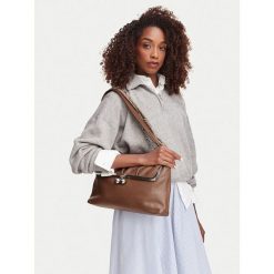 Torebka Weekend Max Mara. Brązowe torebki klasyczne Weekend Max Mara, bez wzorów, klasyczne, bez dodatków. Za 2,334.00 zł.