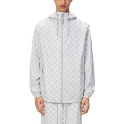 Kurtka RAINS STORM BREAKER W3 Biały. Białe kurtki Rains, bez wzorów, z syntetyku, bez kaptura. Za 387.99 zł.