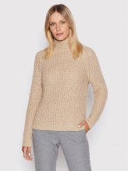 Peserico Sweter S99741F03 Beżowy Regular Fit. Brązowe swetry Peserico, s, bez wzorów, z syntetyku, bez ramiączek. Za 1,529.00 zł.