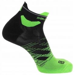Skarpetki do biegania unisex Salomon Predict Ankle. Brązowe skarpetki Salomon, bez wzorów, z elastanu. Za 54.00 zł.