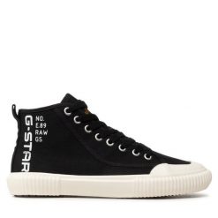 Trampki G-Star Raw. Czarne trampki G-Star Raw, bez wzorów, retro, bez zapięcia. Za 229.99 zł.